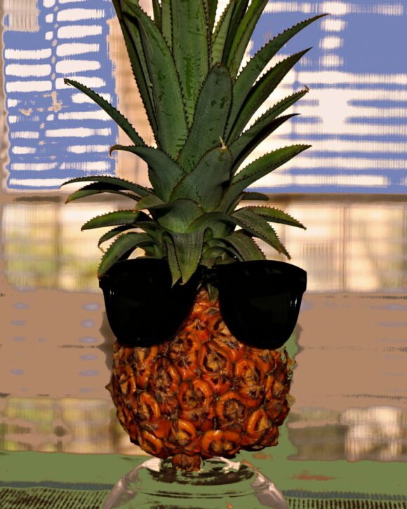 Brilled pineapple