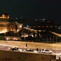 Jerusalem Archaeological Park by night